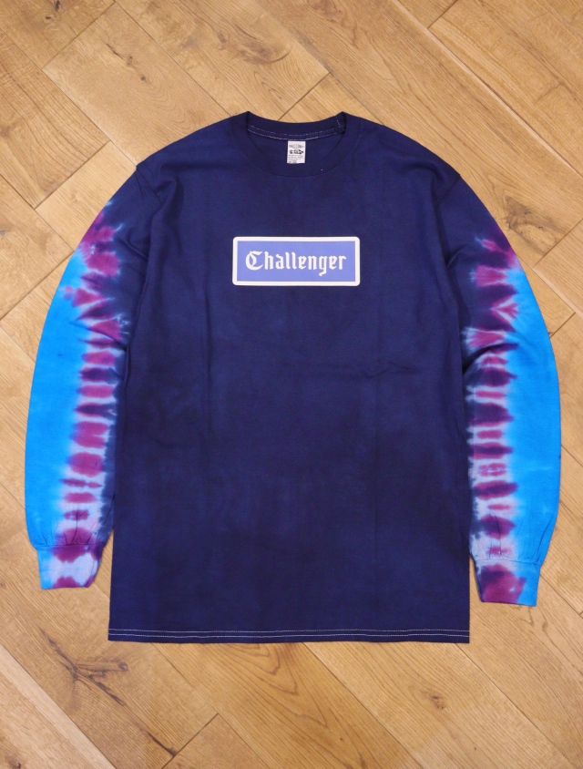 公式の TIE L/S 【XL】challenger DYE TEE LOGO Tシャツ/カットソー(七