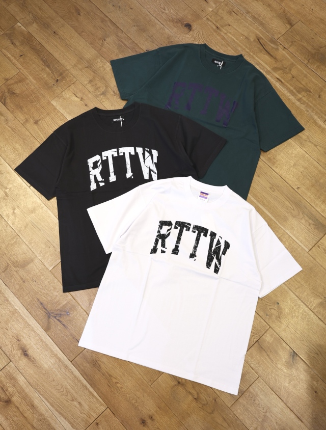 ROTTWEILER 　　「RTTW TEE」 　ピグメントダイ ティーシャツ