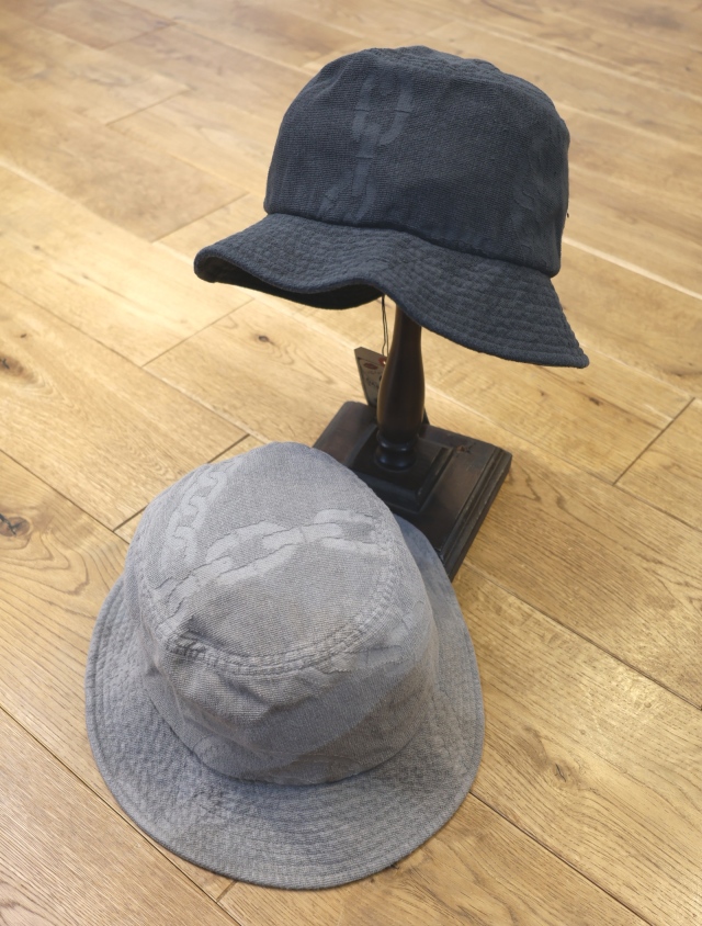 GANGSTERVILLE　　  「CHAIN LINK - PILE BUCKET HAT」 パイルジャガード バケットハット