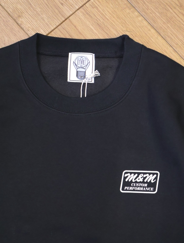 M&M CUSTOM PERFORMANCE 「Add Crewneck sweat」 クルーネックスウェット