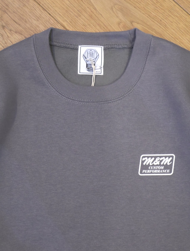 M&M CUSTOM PERFORMANCE 「Add Crewneck sweat」 クルーネックスウェット