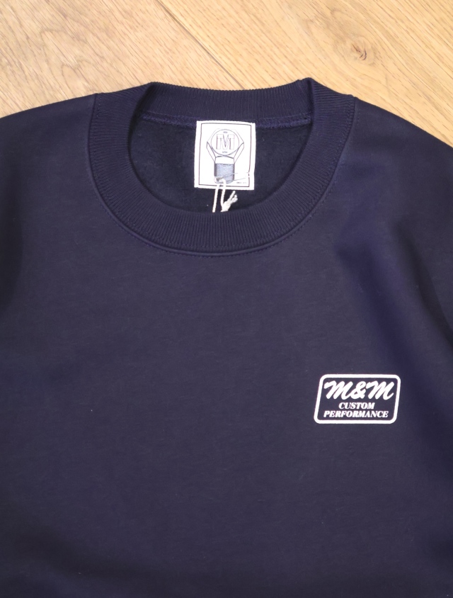 M&M CUSTOM PERFORMANCE 「Add Crewneck sweat」 クルーネックスウェット