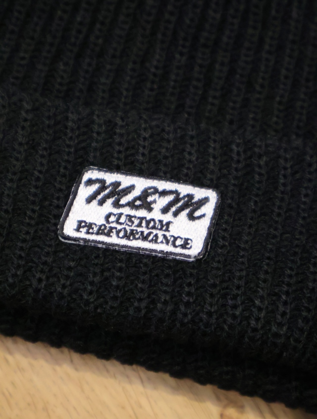 M&M ニット帽 KNIT CAP M&M CUSTOM PERFORMANCE 「KNIT CAP」 ニットキャップ