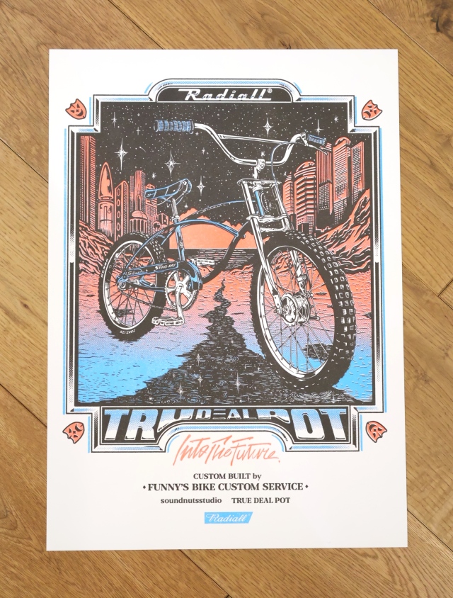 RADIALL 　「STINGRAY - RISOGRAPH POSTER」　　A3ポスター
