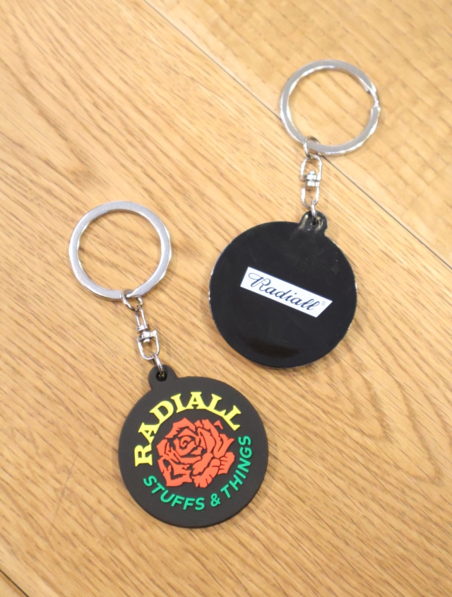 RADIALL  　　「RHODES -RUBBER  KEY HOLDER」　　ラバーキーホルダー
