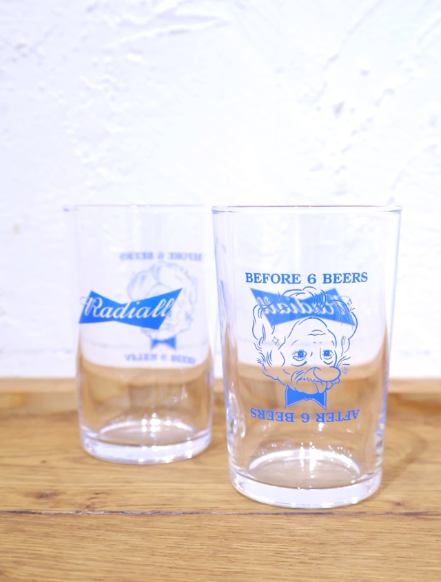 RADIALL 　「AFTER BEER - GLASS TUMBLER」　ガラス製コップ