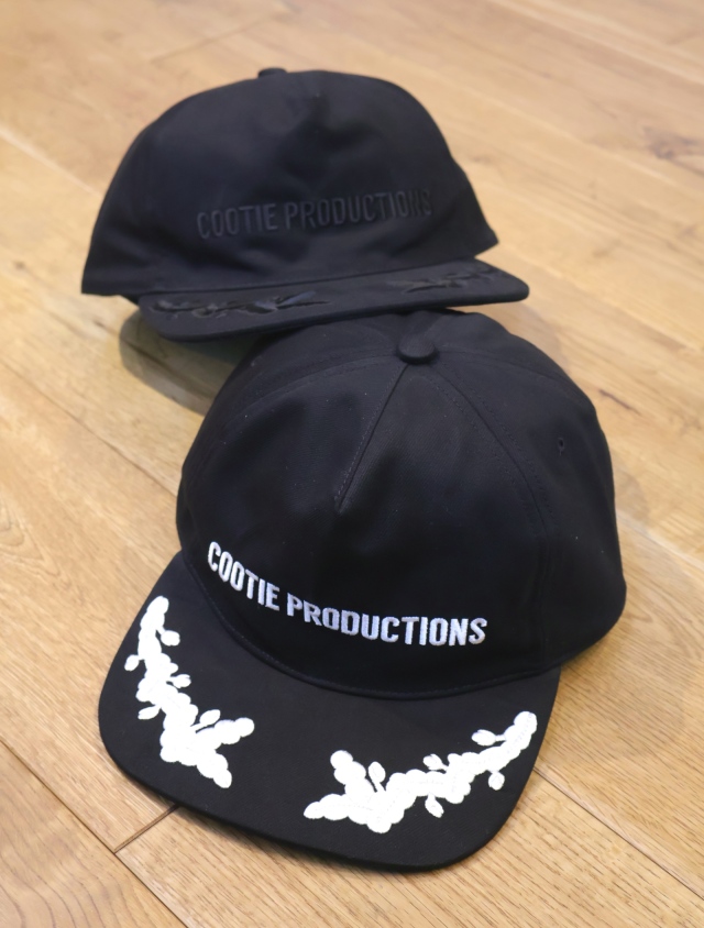 COOTIE　「Brushed Twill Apollo 5 Panel Cap」　5パネルキャップ