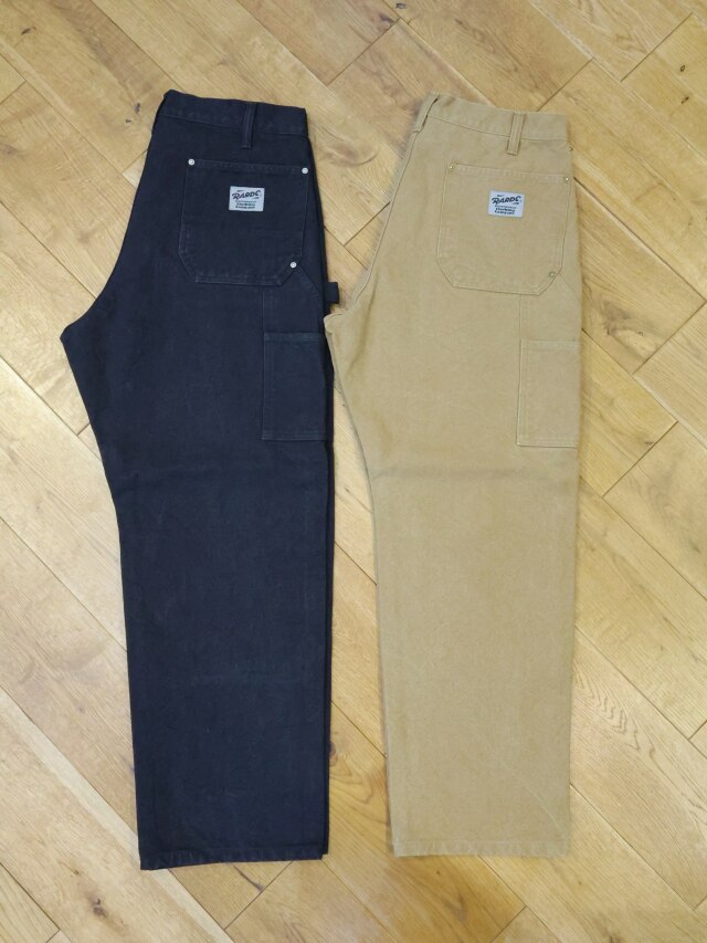 ROUGH AND RUGGED　「W KNEE」　バイオウォッシュ加工 ダブルニーワークパンツ