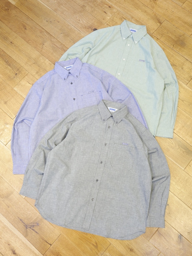 RADIALL　　「INTEGRA - B.D. COLLARED SHIRT L/S」　 ボタンダウンシャツ