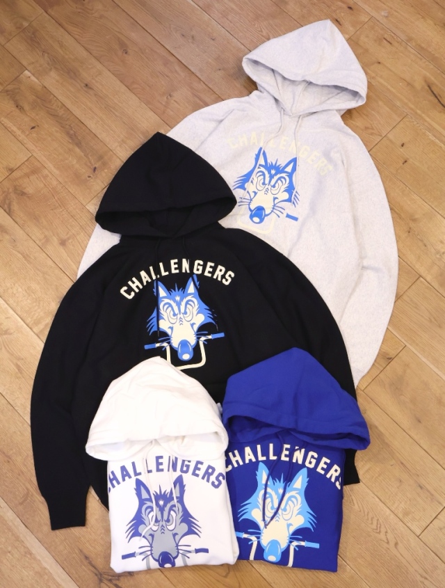 CHALLENGER　「WOLF MC HOODIE」　プルオーバーフーディー