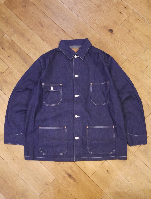 CALEE　　「9.5OZ DENIM COVERALL」　　デニムカバーオールジャケット