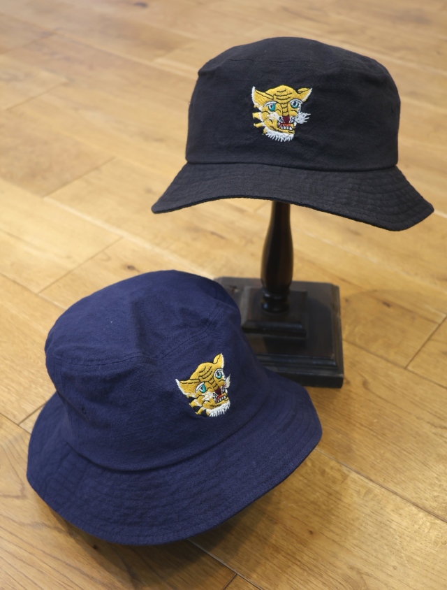 MASSES　　「BUCKET HAT SL」　　ウォッシュ加工 バケットハット