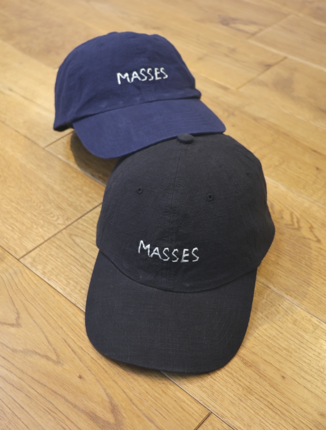 MASSES　　「DAD CAP SL」　ウォッシュ加工 アジャスターキャップ