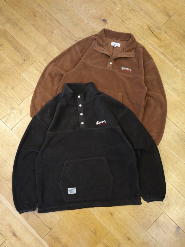 ROUGH AND RUGGED 　「TRAIL」　プルオーバーフリースシャツ