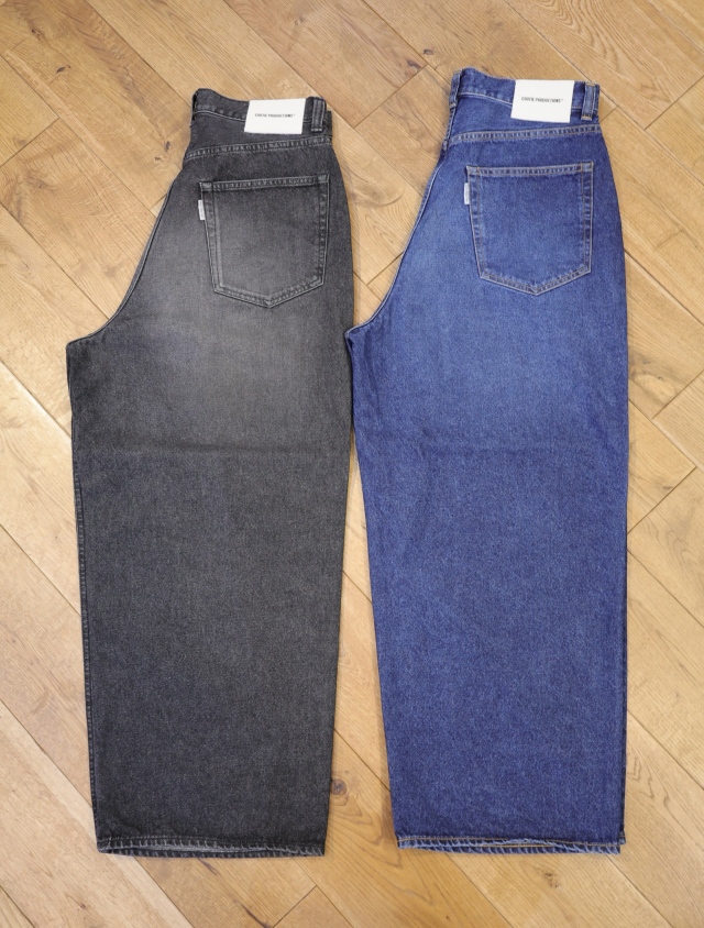 COOTIE　「12.5oz Denim 5 Pocket Extra Baggy Pants＜Aging Fade＞」　5ポケット バギーデニムパンツ