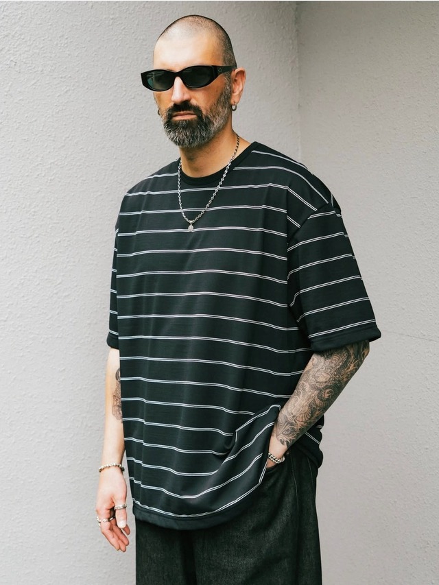 COOTIE 「Dry Tech Jersey Border S/S Tee」 ドライテック ボーダー