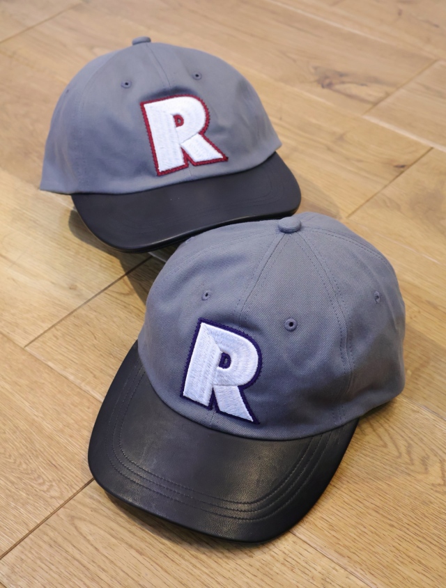 RATS　「HORSE LEATHER COMBI DAD CAP」　レザーコンビ アジャスターキャップ