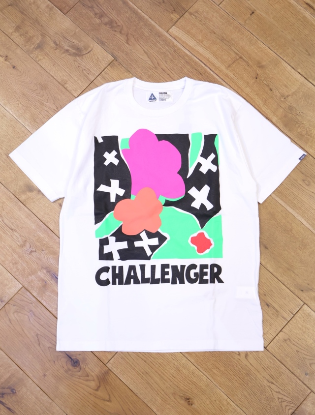 CHALLENGER　「FLOWER TEE」　プリントティーシャツ