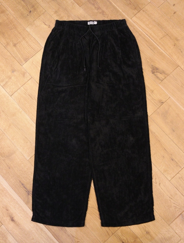 COOTIE　 「Garment Dyed L/C Velvet 2 Tuck Easy Pants 」　ベルベット 2タックイージーパンツ