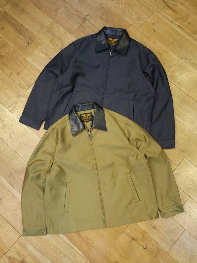 CALEE　「CORD CLOTH LEATHER COLLAR JACKET」　コードクロス レザーカラーワークジャケット