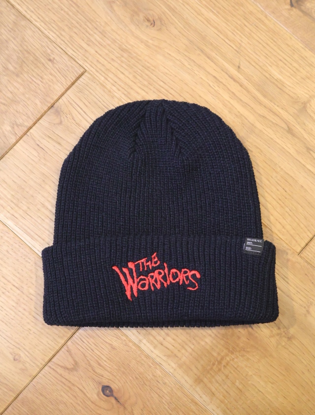 DELUXE x THE Warriors 　「DELUXE x THE Warriors BEANIE」　ニットキャップ