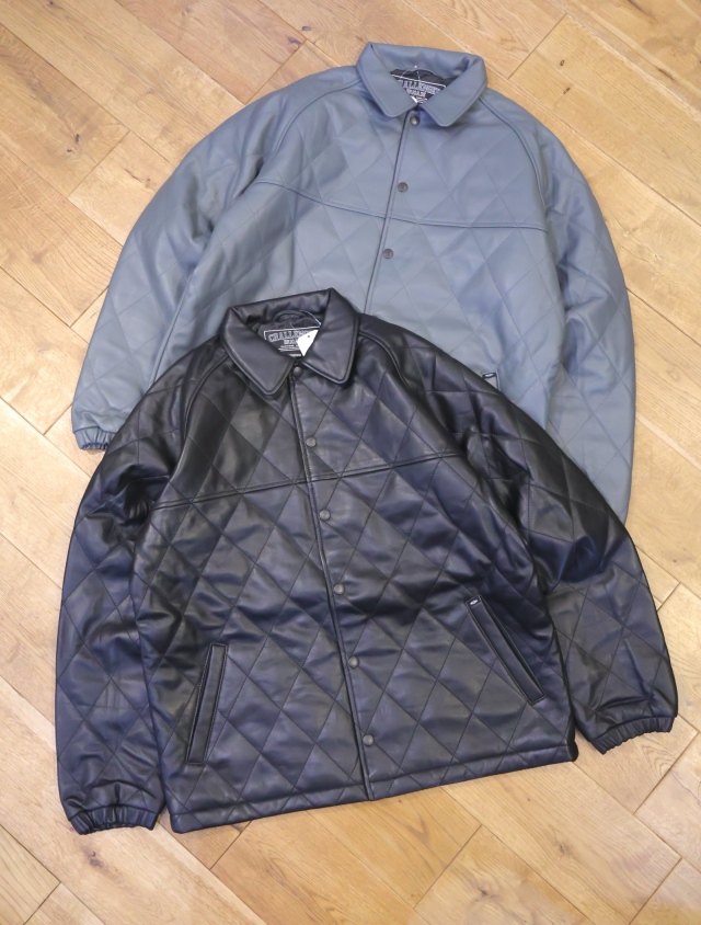 CHALLENGER  　「QUILTING LEATHER JACKET」　レザーキルティングジャケット