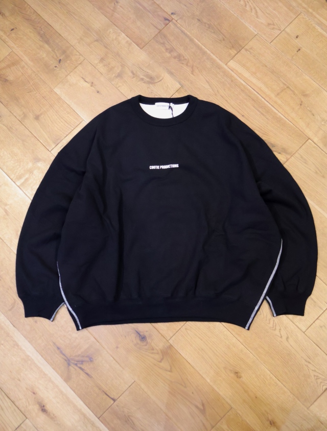 COOTIE　「Thermal Combination Sweat Crew」　サーマルコンビ スウェットクルーネック