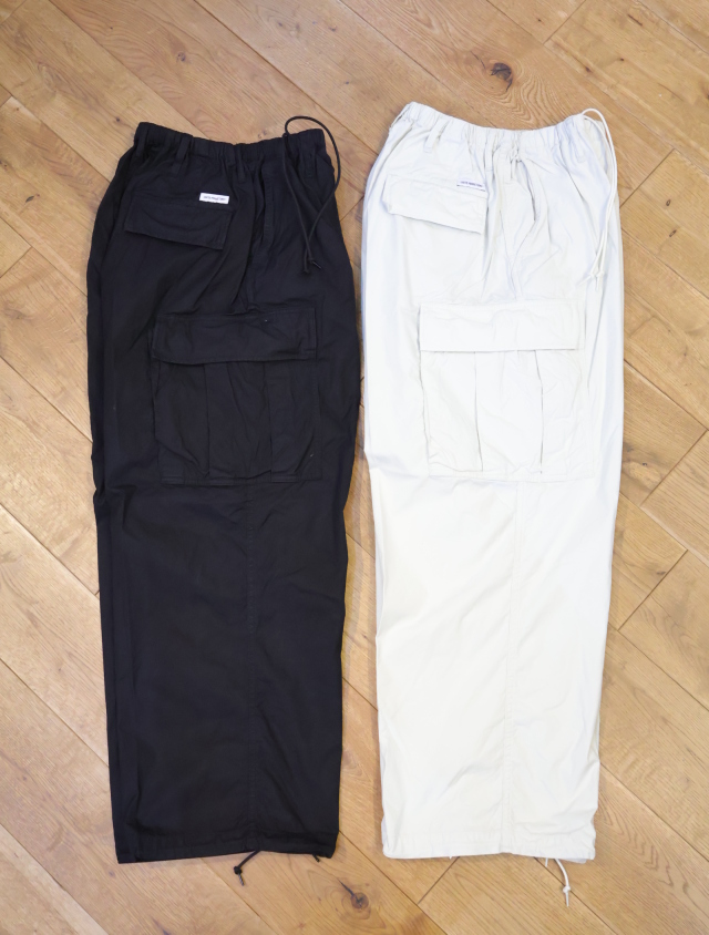 COOTIE　「N/C Poplin 6 Pocket Easy Pants」　イージーカーゴパンツ