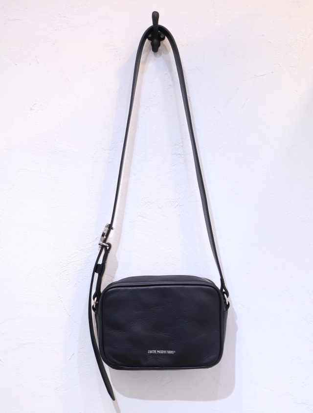 COOTIE　　「Leather Shoulder Bag」　　レザーショルダーバッグ