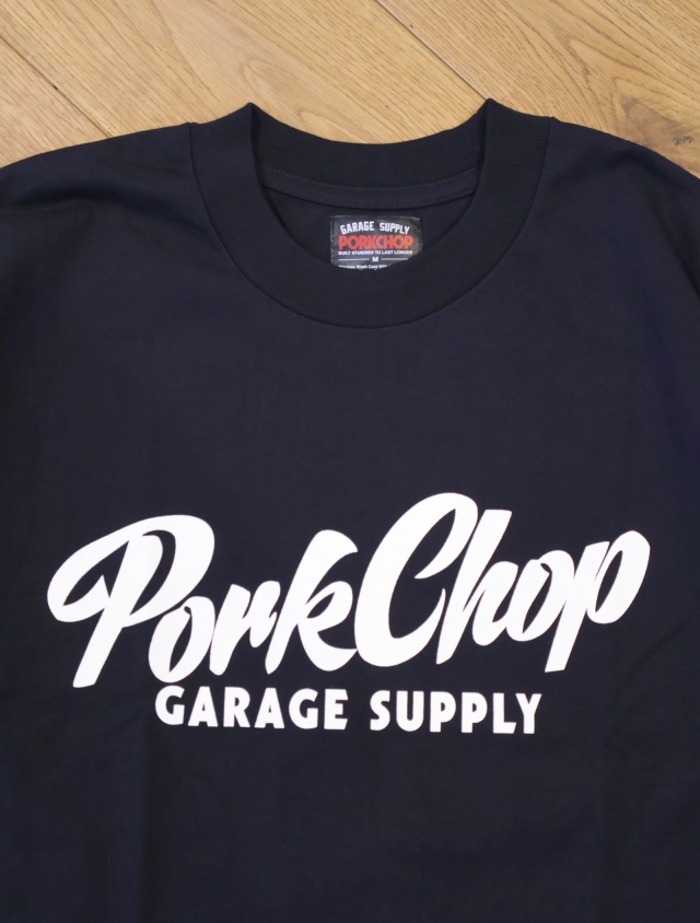 トップス PORKCHOP GARAGE SUPPLY TEE PORKCHOP GARAGE SUPPLY - BLOCK LOGO TEE (BLACK)