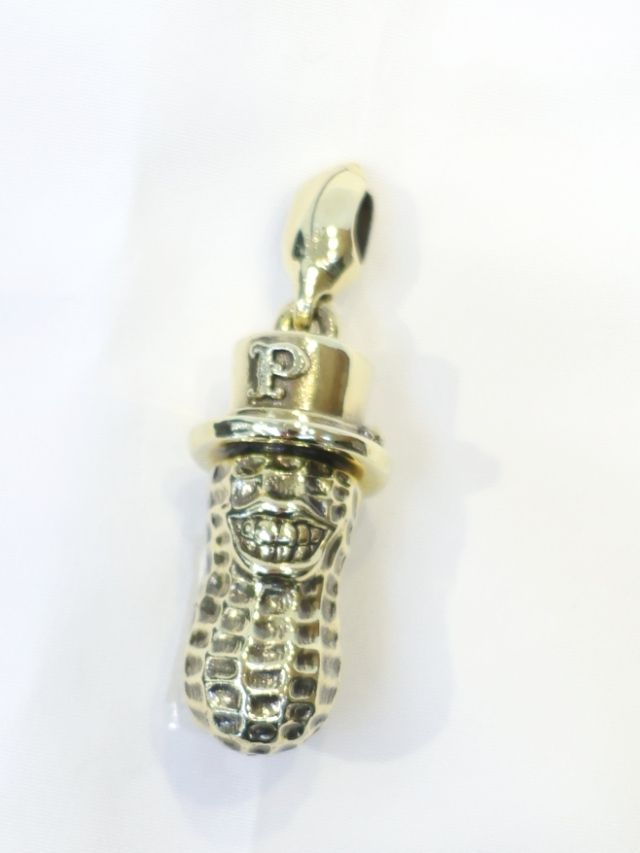 Peanuts&Co 「XLARGE PEANUTS OPENTYPE BRASS」 BRASS製 チャーム