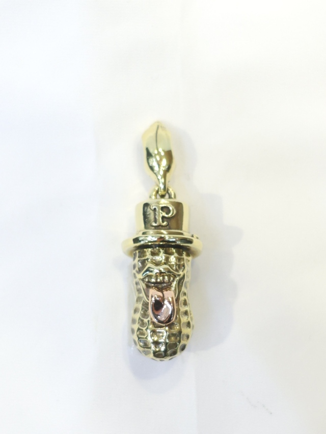 Peanuts&Co　「XLARGE BERO PEANUTS OPENTYPE BRASS × COPPER」 BRASS製 ペンダントトップ