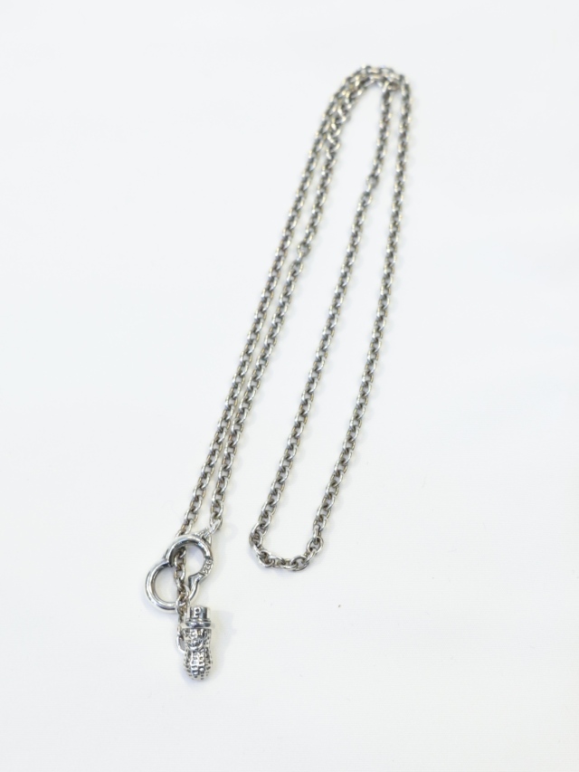 Peanuts&Co　「SMALL PEANUTS + SILVER CHAIN 50cm」　SILVER925製 チェーンネックレス