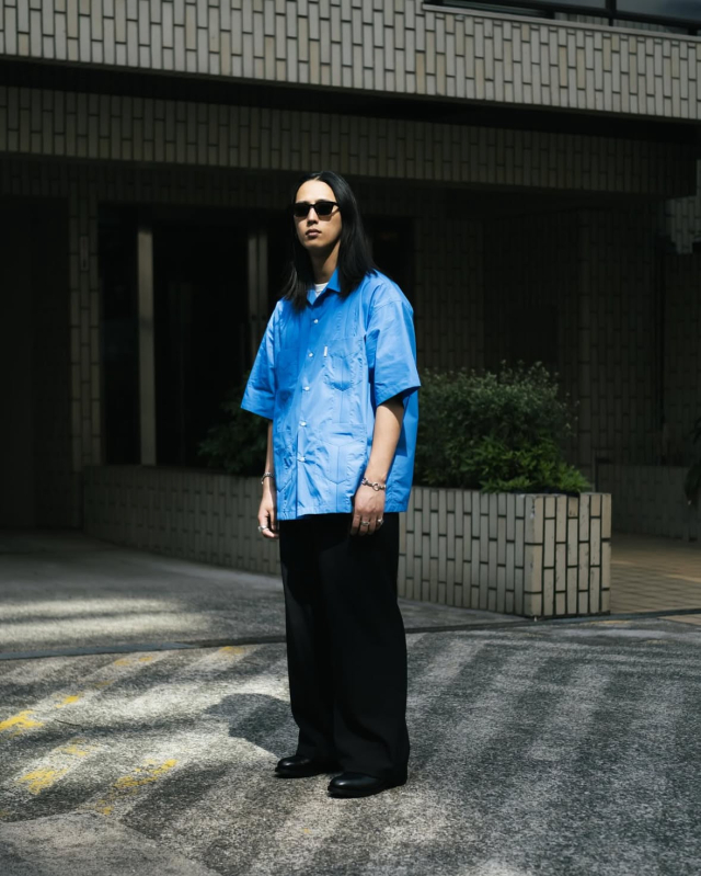 トップス COOTIE 120/2 Typewriter Cuba S/S Shirt COOTIE 「120/2 Typewriter Cuba S/S Shirt」 キューバ シャツ