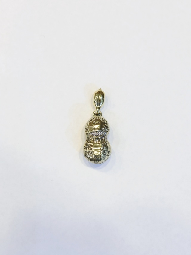 Peanuts&Co　「NORMAL TATTOO PEANUTS SLIDE L BRASS × SILVER」　BRASS製 ペンダントトップ