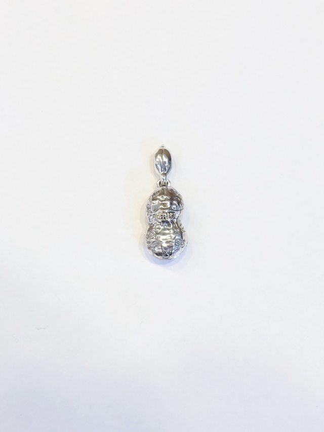 Peanuts&Co　「NORMAL TATTOO PEANUTS SLIDE M SILVER × K10YG」　SILVER925製 ペンダントトップ