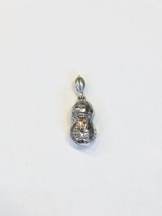 Peanuts&Co　「BERO TATTOO PEANUTS SLIDE L SILVER × K10PG」　SILVER925製 ペンダントトップ