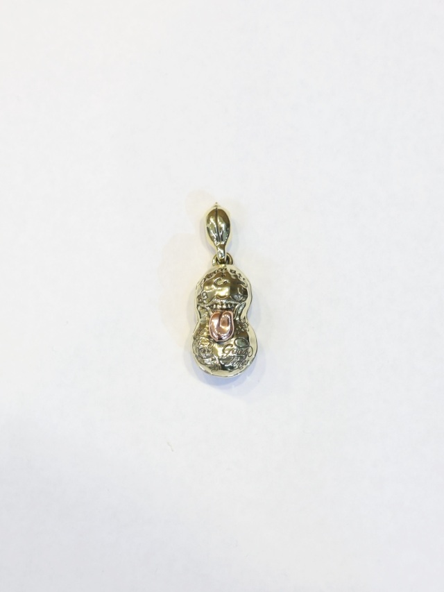 Peanuts&Co　「BERO TATTOO PEANUTS SLIDE L BRASS × COPPER」　BRASS製 ペンダントトップ