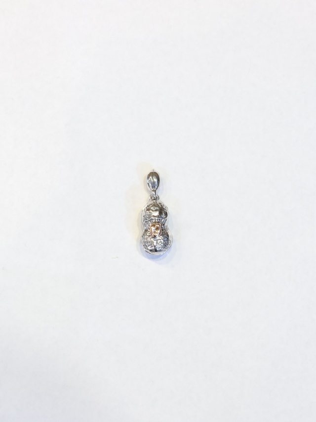 Peanuts&Co　「BERO TATTOO PEANUTS SLIDE M SILVER × K10PG」　SILVER925製 ペンダントトップ
