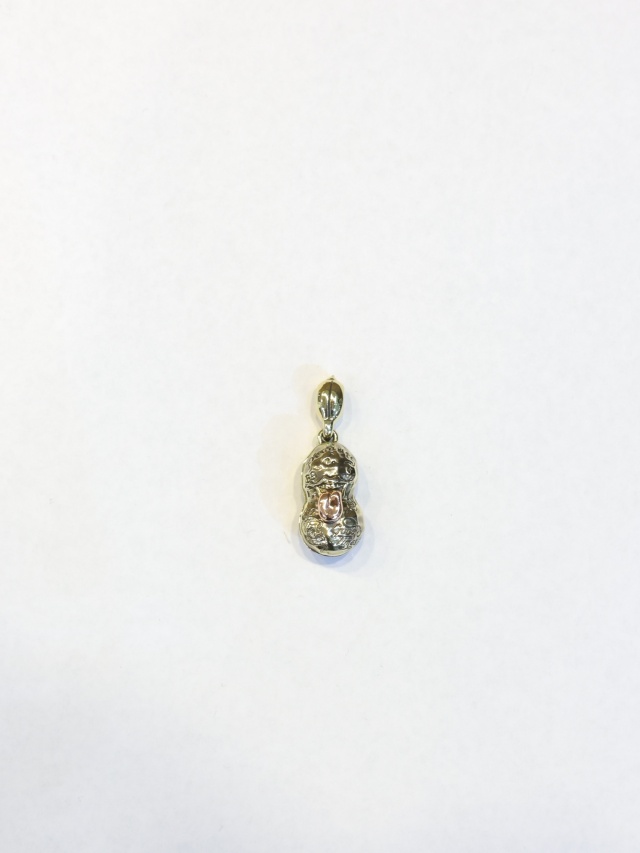Peanuts&Co　「BERO TATTOO PEANUTS SLIDE M BRASS × COPPER」　BRASS製 ペンダントトップ