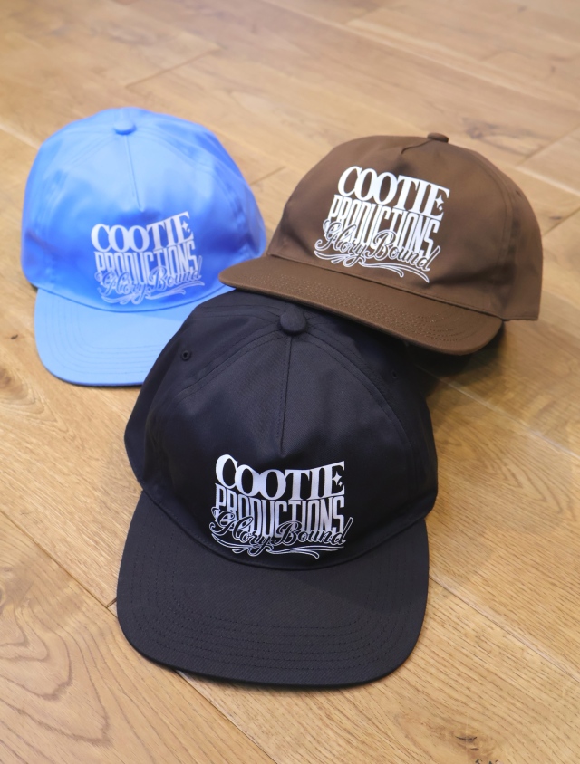 COOTIE　「T/C Twill 5 Panel Cap」　5パネルキャップ