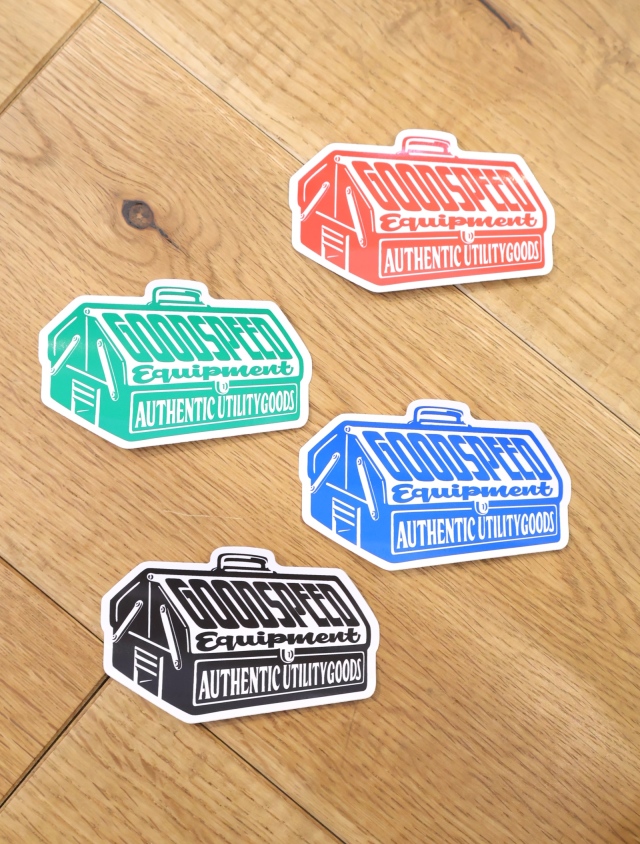 GOODSPEED equipment 　　「TB STICKER S」　ステッカー〈SMALL〉