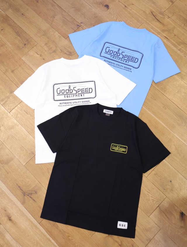 GOODSPEED equipment 　　「OL T's S/S」　プリントティーシャツ
