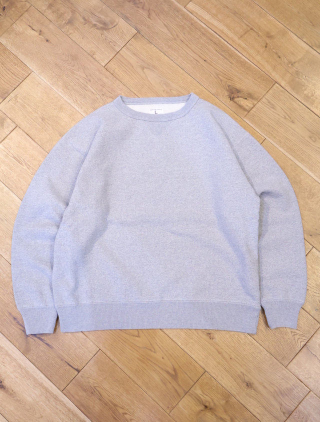 MASSES　  「SWEAT CREW H.WASH」   ウォッシュ加工 クルーネックスウェット