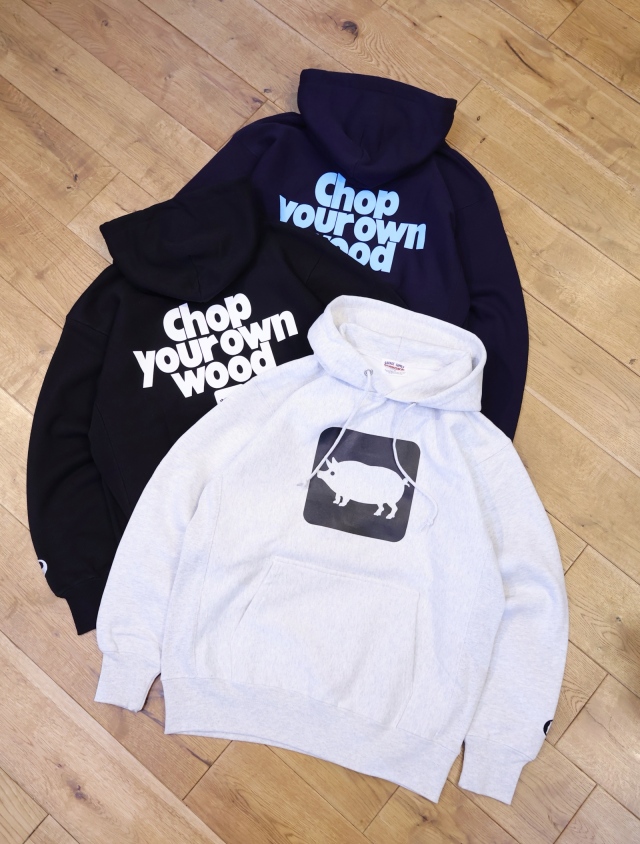 【3月1日 発売！】PORKCHOP GARAGE SUPPLY　「CYOW HOODIE」  プルオーバー スウェットフーディー