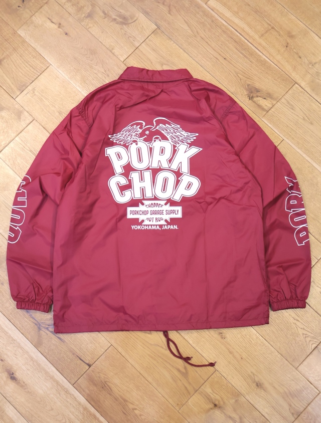 PORKCHOP GARAGE SUPPLY 「WP BIG LOGO COACH JKT」 ナイロンコーチ