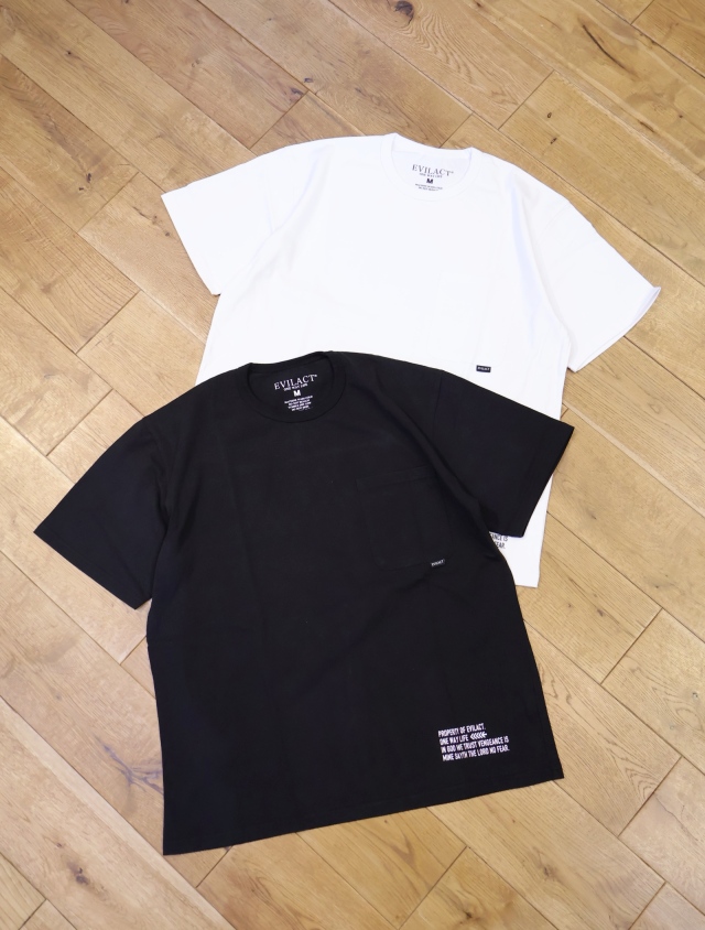EVILACT 　　「2PAC SS」　2パック ポケットティーシャツ