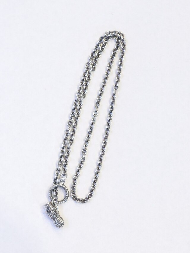 Peanuts&Co　「PEANUTS CHAIN 1 ALL SILVER」 　SILVER925製 チェーンネックレス