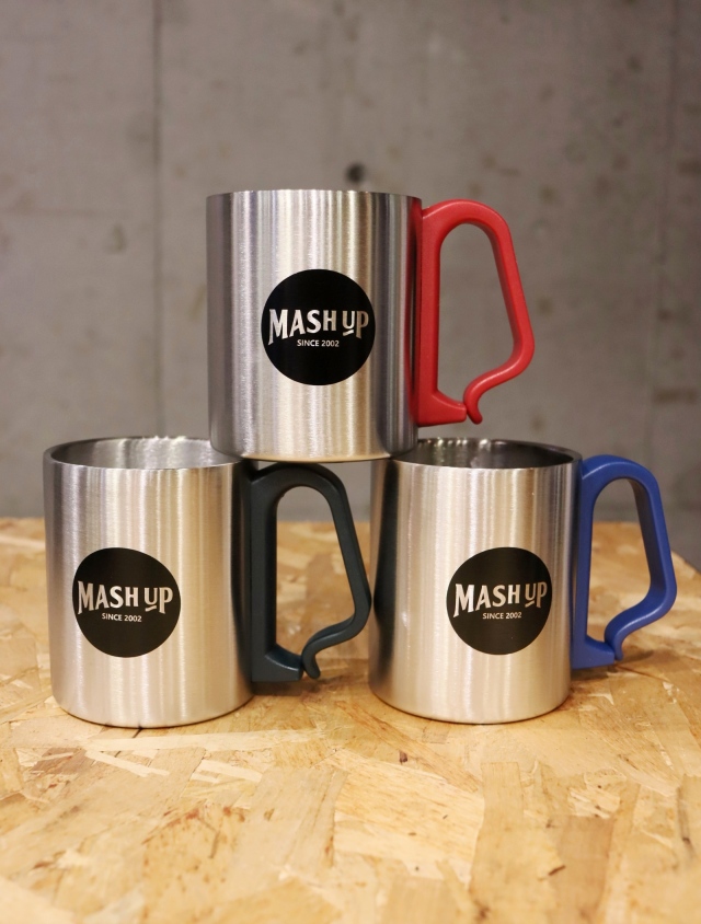 MASH UP　「STAINLESS MUG」 ポータブルステンレスマグカップ