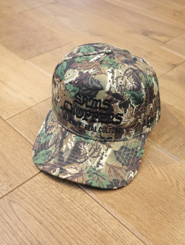 【4月8日 12時～発売開始！】SAMS MOTORCYCLE 「SAMS CAMO CAP」 　カモフラージュキャップ